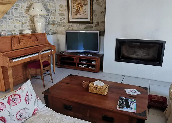 Maison En Pierres Avec Jardin, 7 Km Des Plages, 6 Pers, 3 - - Fr-1-194-393 בית נופש *