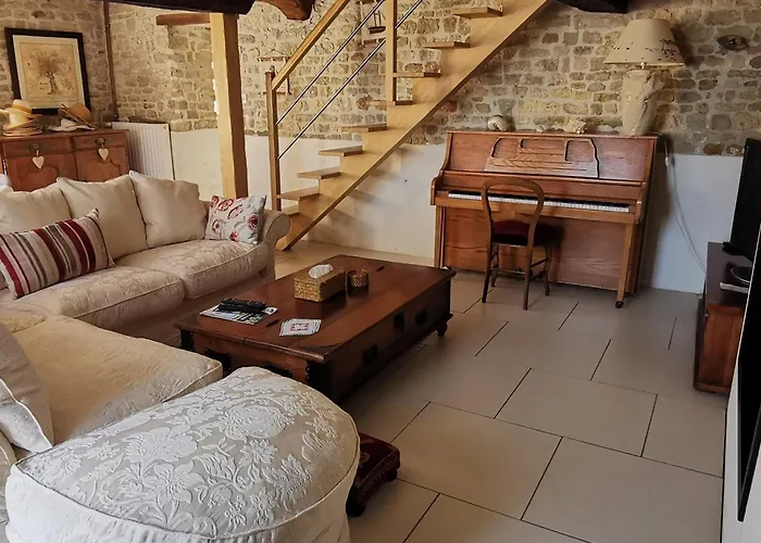 Maison En Pierres Avec Jardin, 7 Km Des Plages, 6 Pers, 3 - - Fr-1-194-393 בית נופש