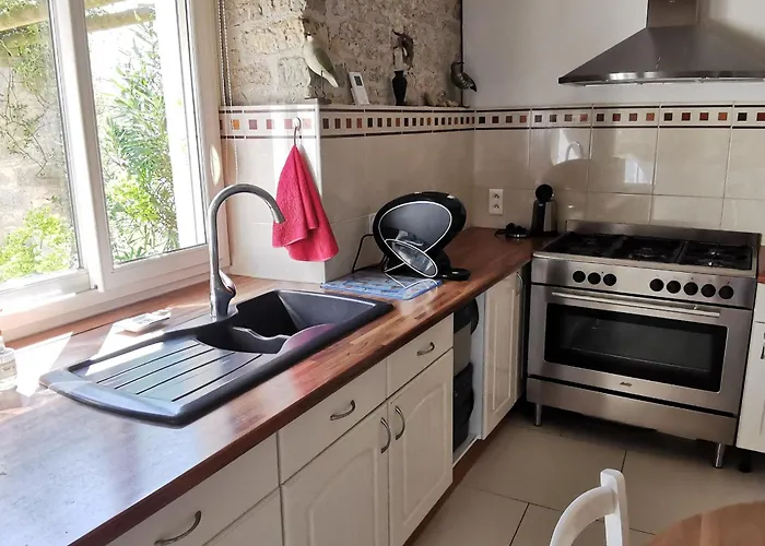 Maison En Pierres Avec Jardin, 7 Km Des Plages, 6 Pers, 3 - - Fr-1-194-393 בית נופש